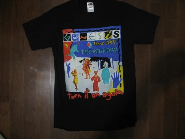 GENESIS / TURN IT ON AGAIN 2007 Tour- T-shirt